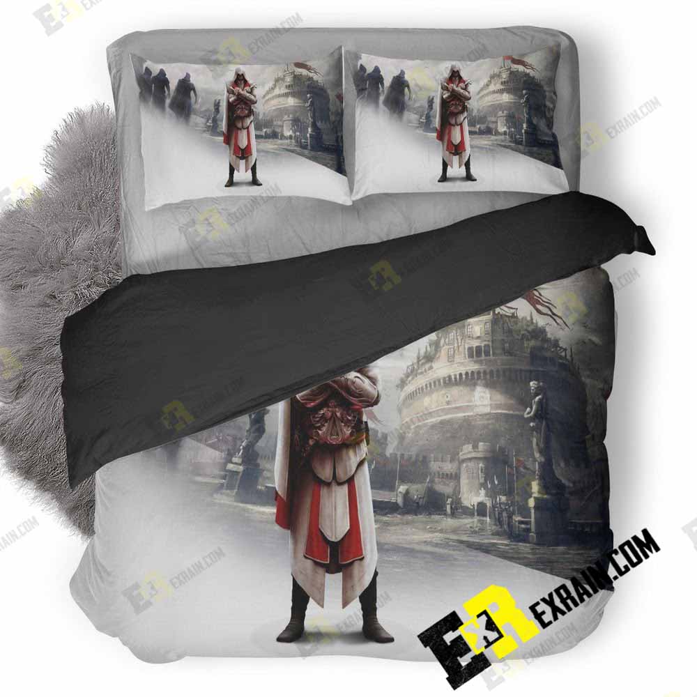Ezio In Assassins Creed Brotherhood 3D Customized Duvet Cover Bedding Set