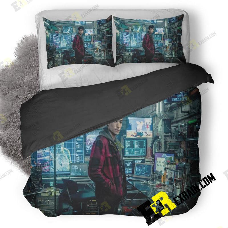 Ezra Miller As Flash Justice League Rr 3D Customized Duvet Cover Bedding Set