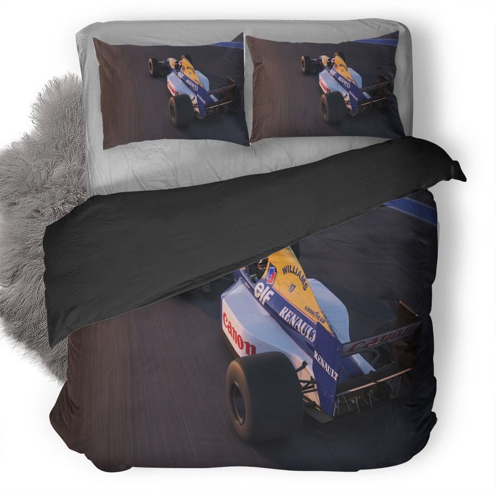 F1 3D Customized Duvet Cover Bedding Set