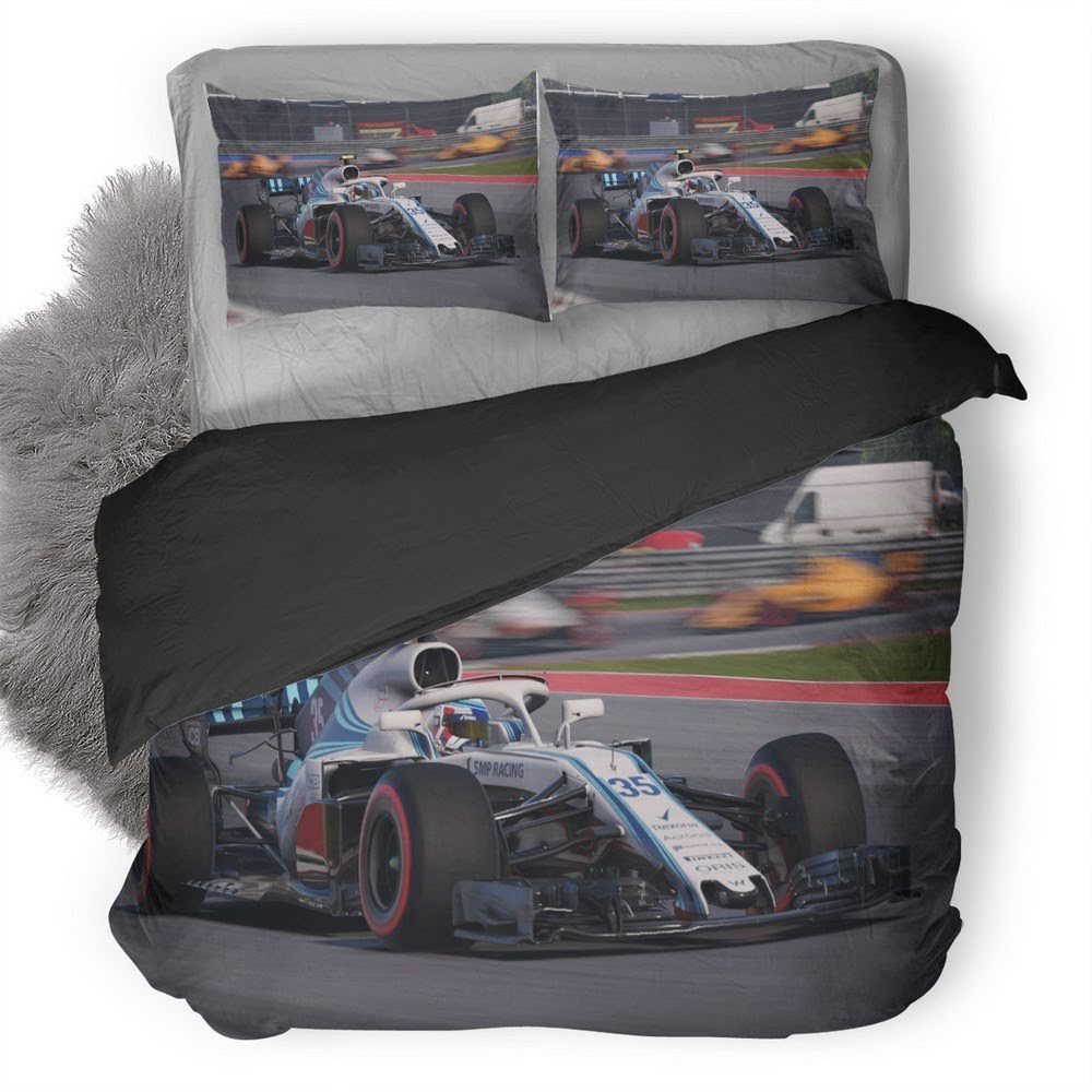 F1 3D Customized Duvet Cover Bedding Set