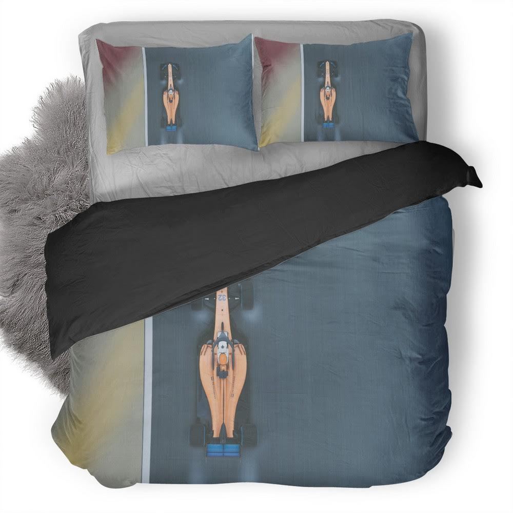 F1 Mclaren 3D Customized Duvet Cover Bedding Set