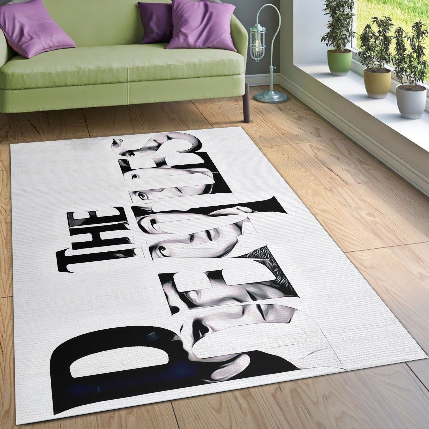 Faces Of The Members Rectangle Rug – Custom Size And Printing