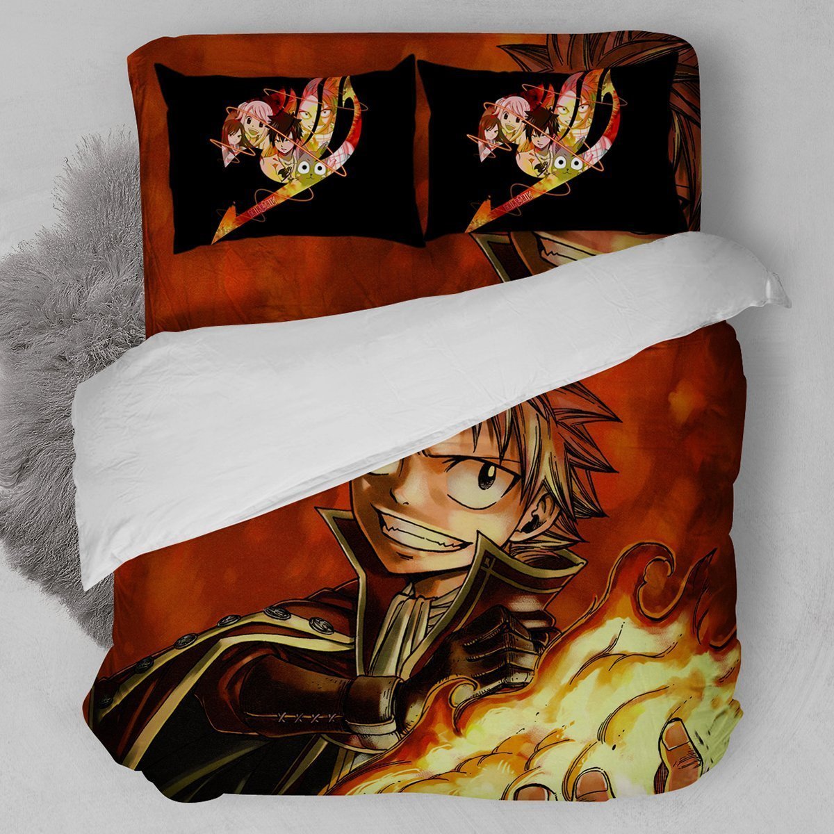 Fairy Tail – Natsu Duvet Cover Bedding Set