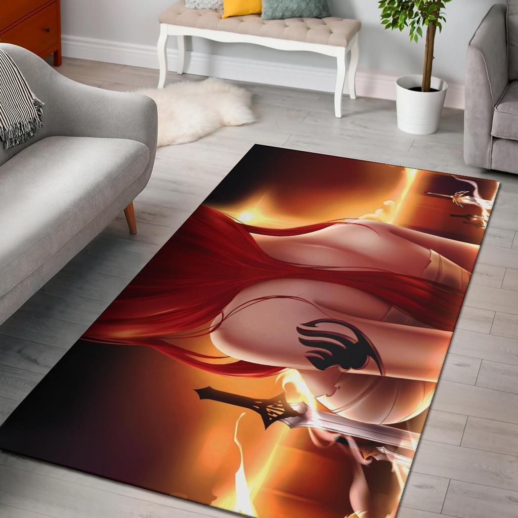 Fairy Tail Area Rectangle Rug