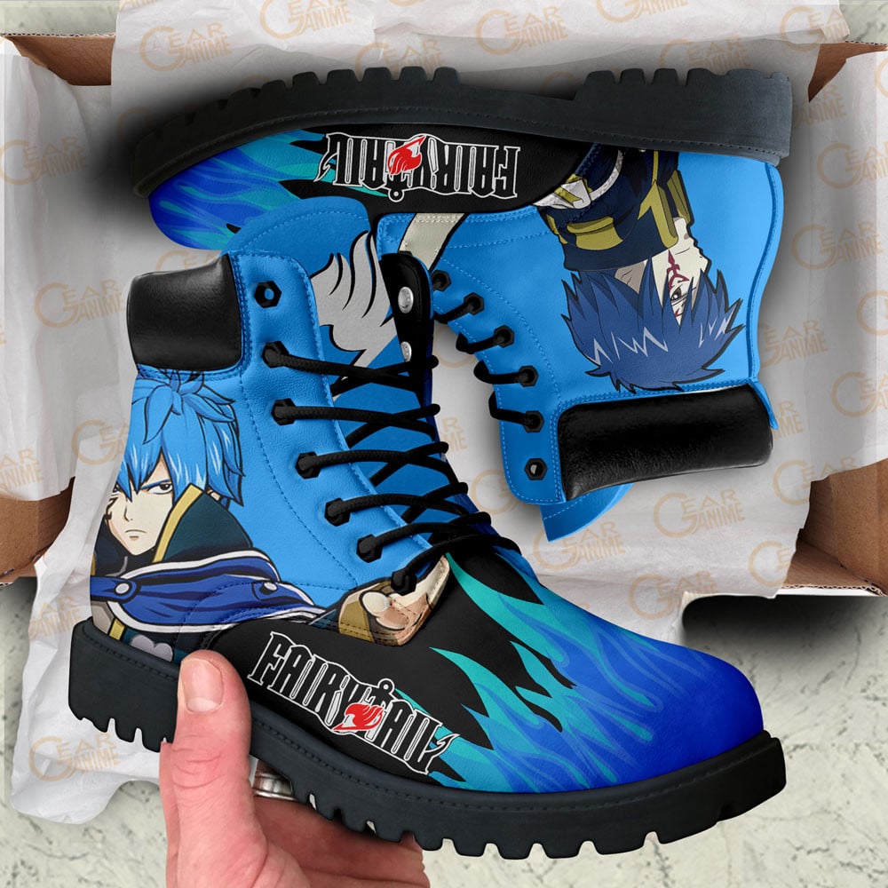 Fairy Tail Jellal Fernandes Boots Custom Anime Shoes