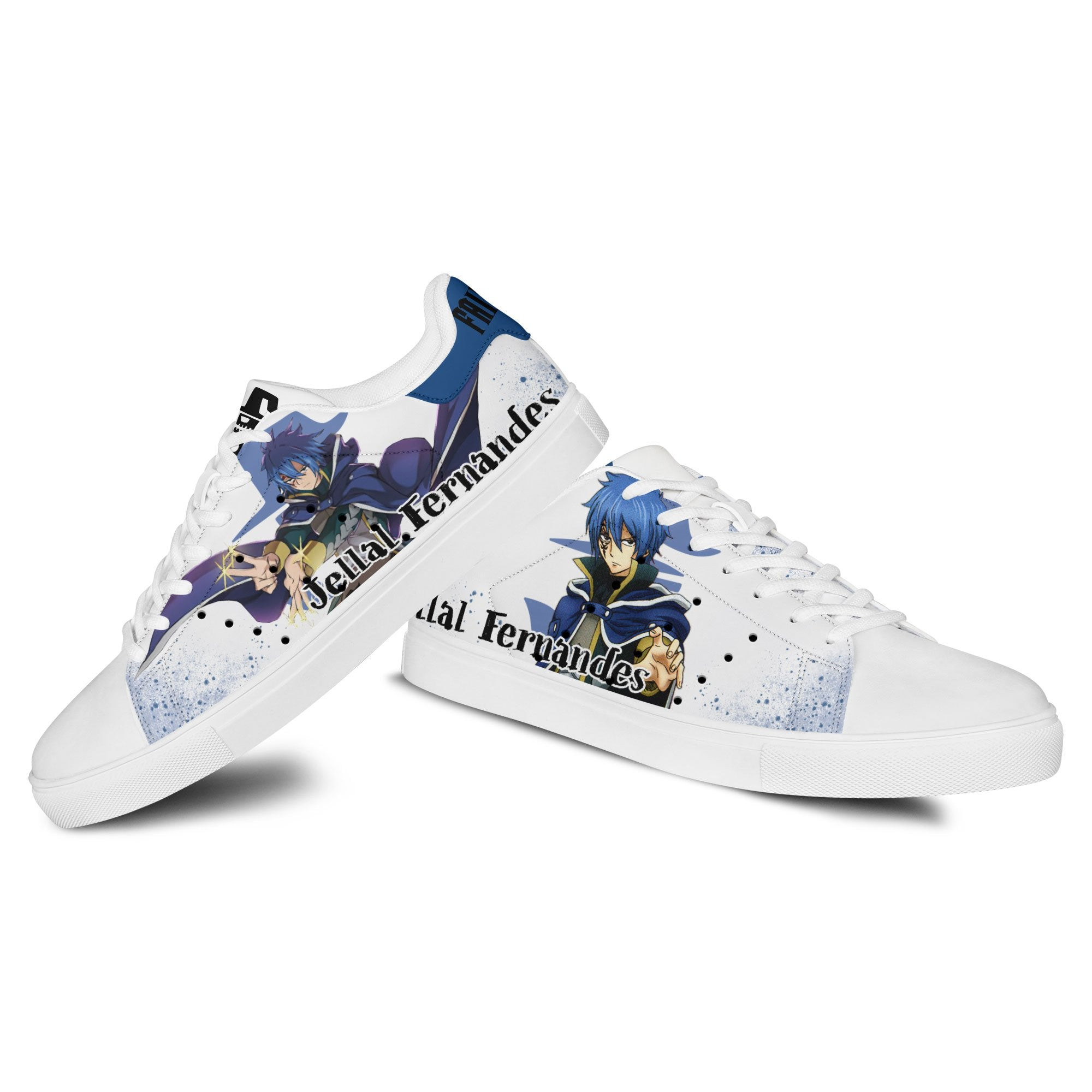 Fairy Tail Jellal Fernandes Skate Sneakers Custom Anime Shoes