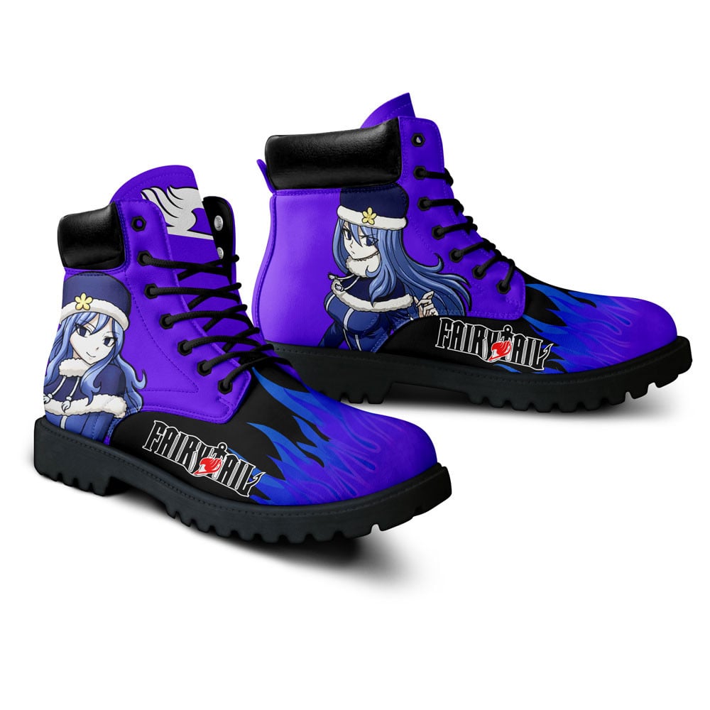 Fairy Tail Juvia Lockser Boots Custom Anime Shoes