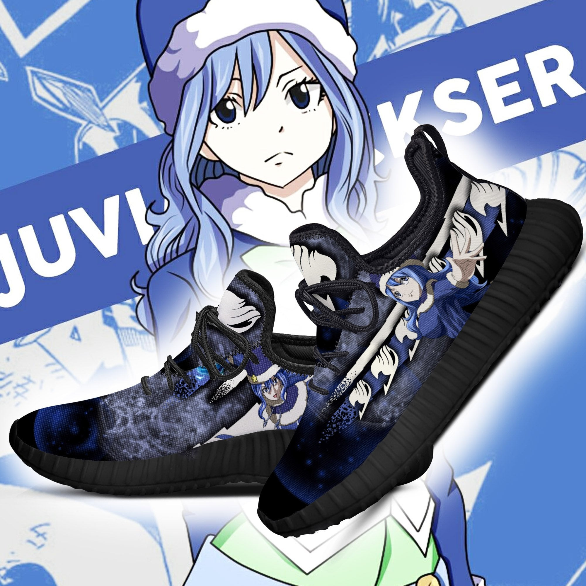 Fairy Tail Juvia Reze Shoes Fairy Tail Anime Sneakers
