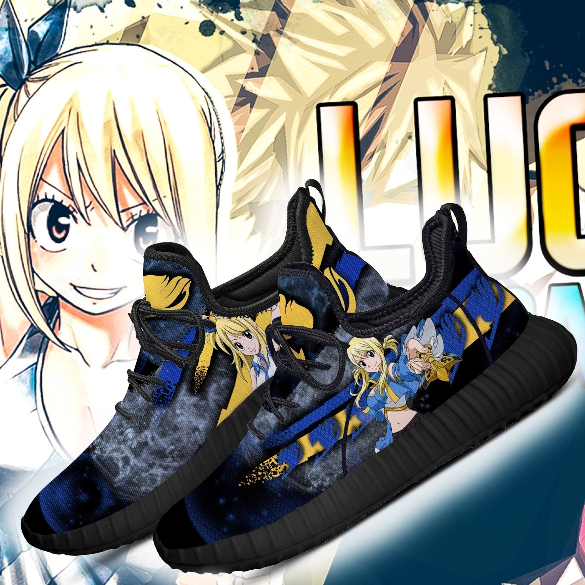 Fairy Tail Lucy Reze Shoes Fairy Tail Anime Sneakers