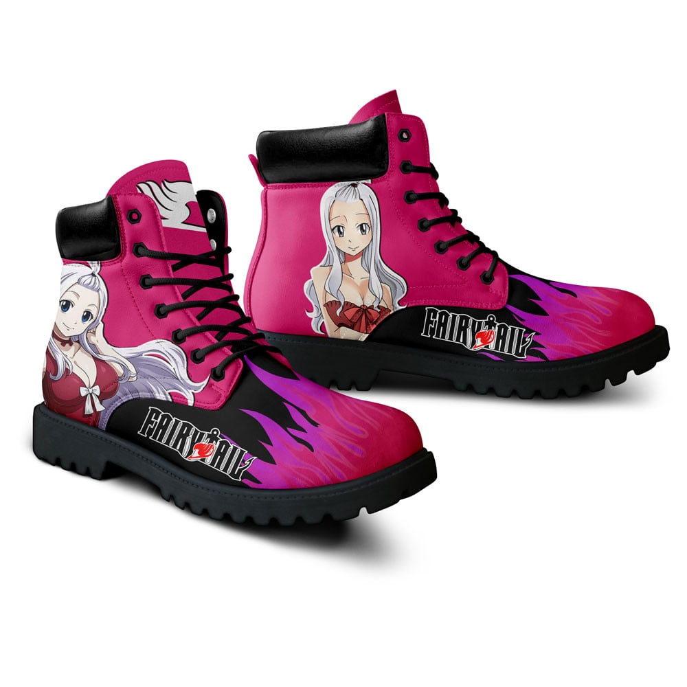 Fairy Tail Mirajane Strauss Boots Custom Anime Shoes