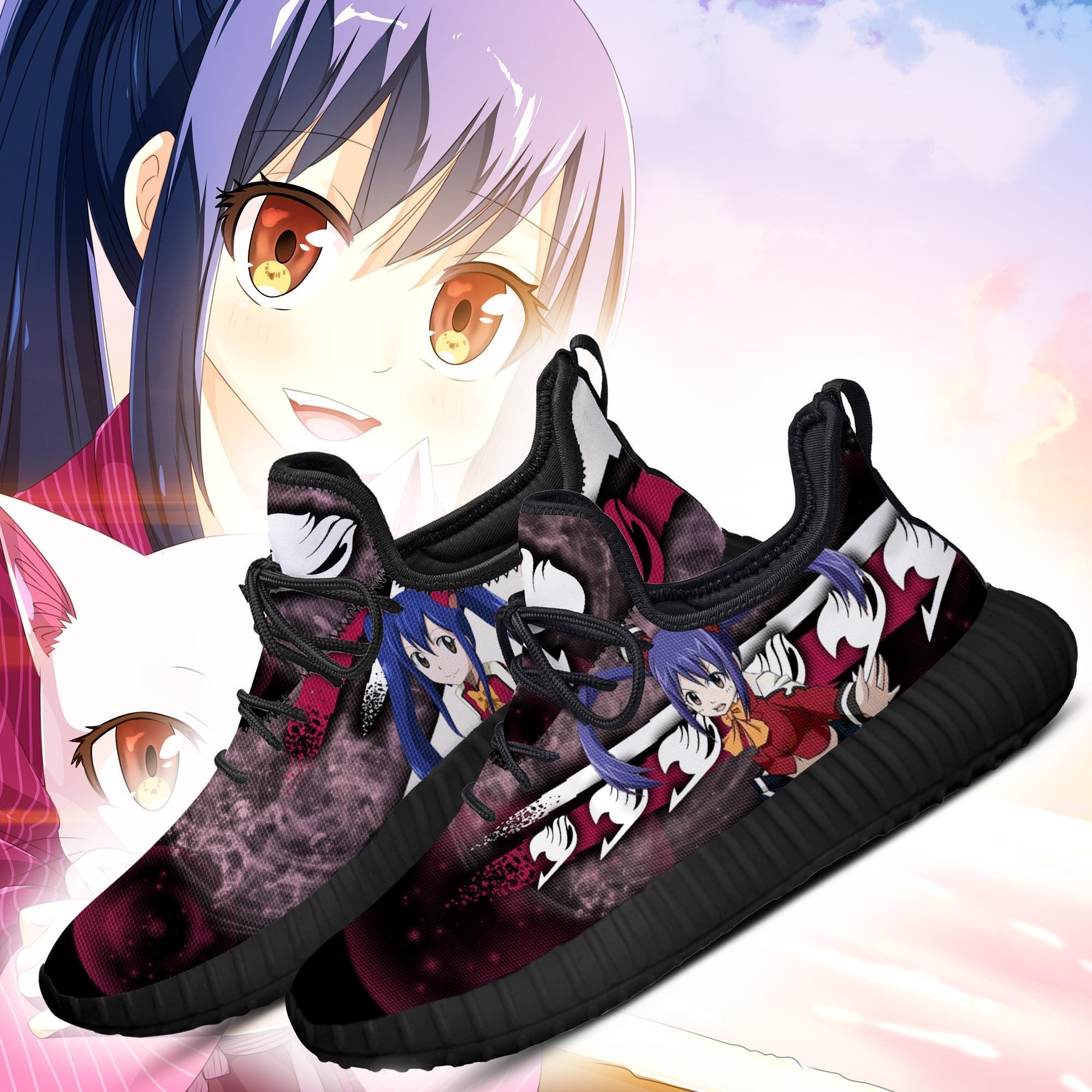 Fairy Tail Wendy Reze Shoes Fairy Tail Anime Sneakers