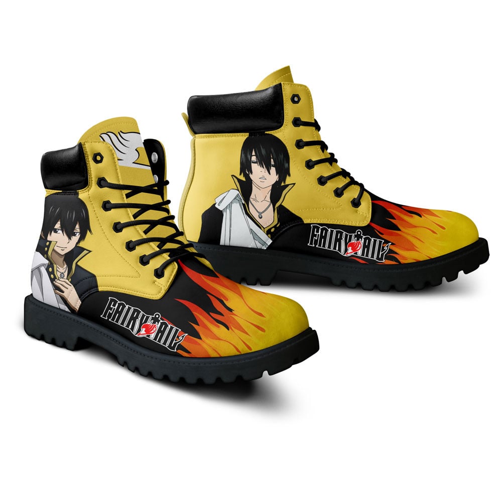 Fairy Tail Zeref Dragneel Boots Custom Anime Shoes