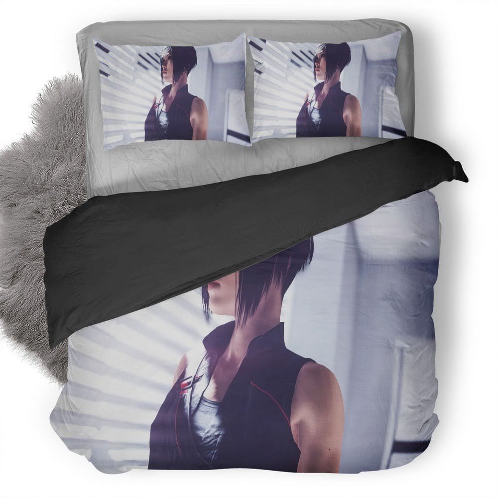 Faith Connors Mirror’S Edge 3D Customized Duvet Cover Bedding Set