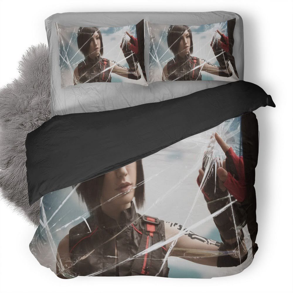 Faith Connors Mirror’S Edge 3D Customized Duvet Cover Bedding Set