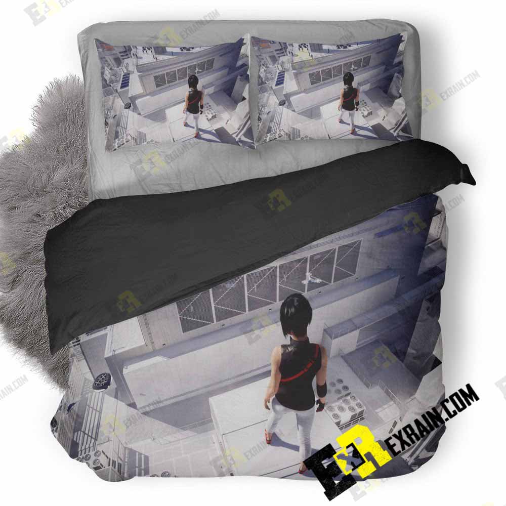 Faith Connors Mirrors Edge Catalyst To 3D Customized Duvet Cover Bedding Set