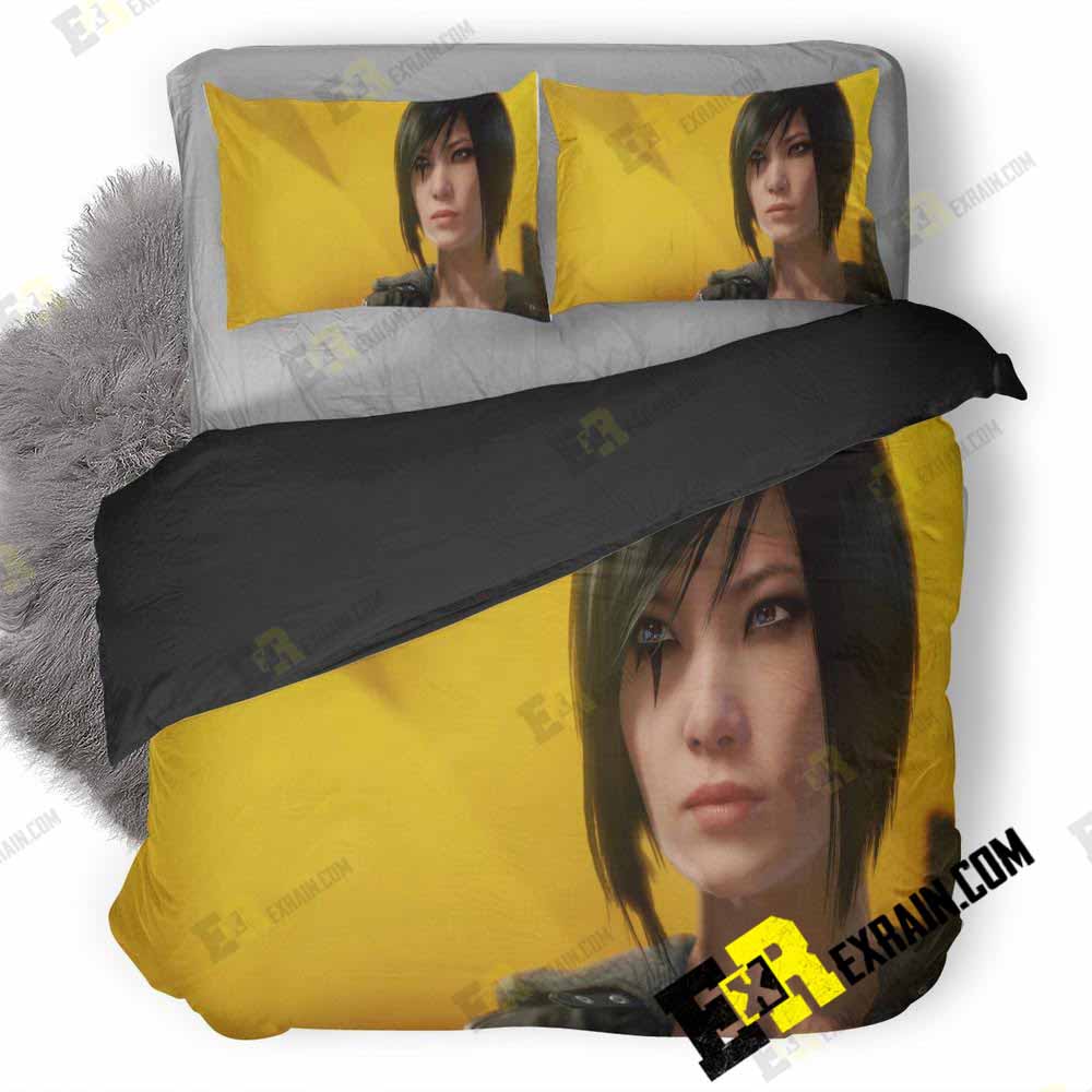 Faith Connors Mirrors Edge Qhd 3D Customized Duvet Cover Bedding Set