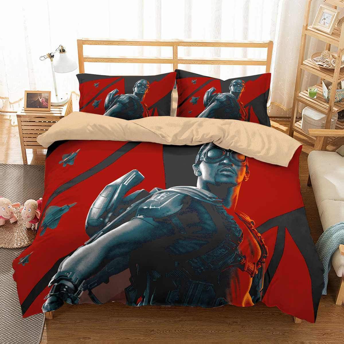 Falcon 3D Customized Duvet Cover Bedding Set