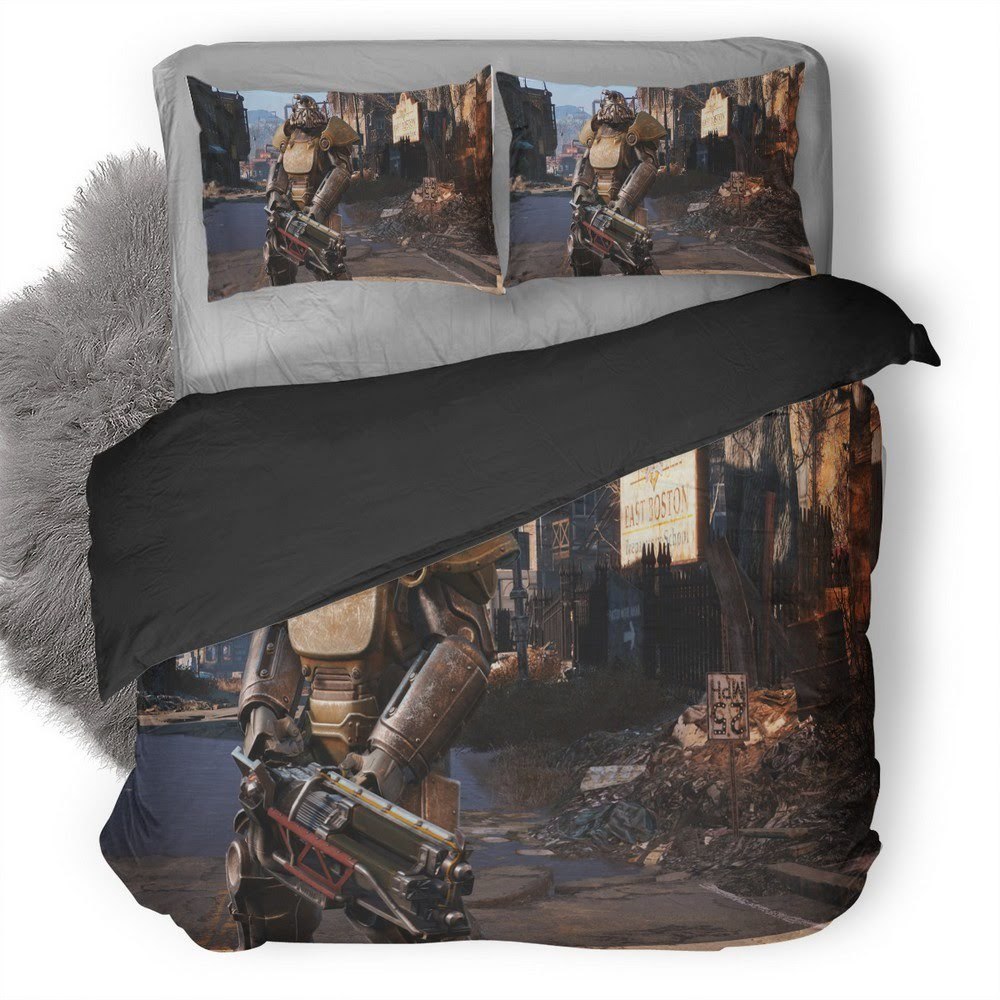 Fallout 12 3D Customized Duvet Cover Bedding Set