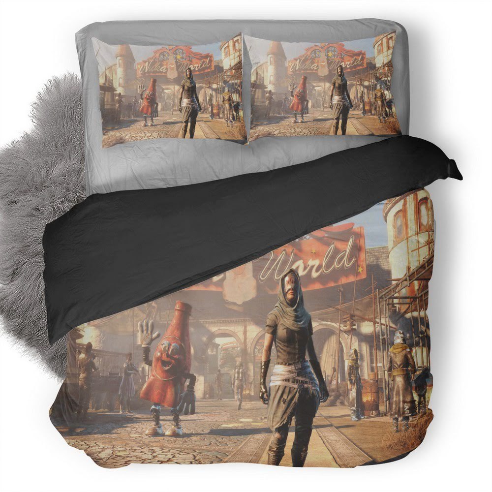 Fallout 3D Customized Duvet Cover Bedding Set