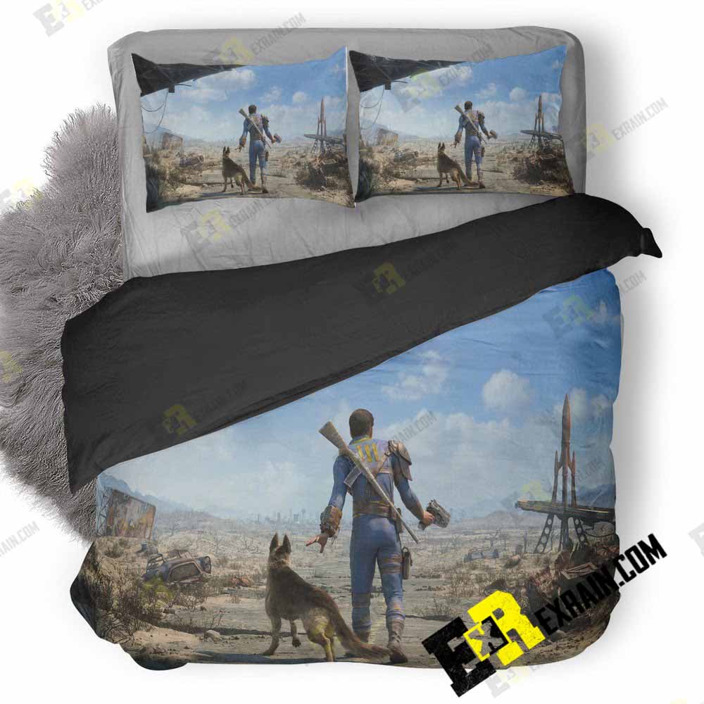 Fallout Dlc 3D Customized Duvet Cover Bedding Set