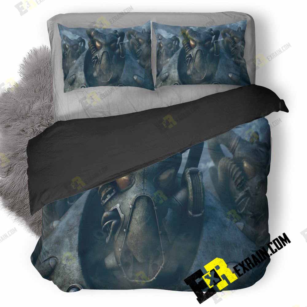 Fallout Fan Art Cold Encounters Image 3D Customized Duvet Cover Bedding Set