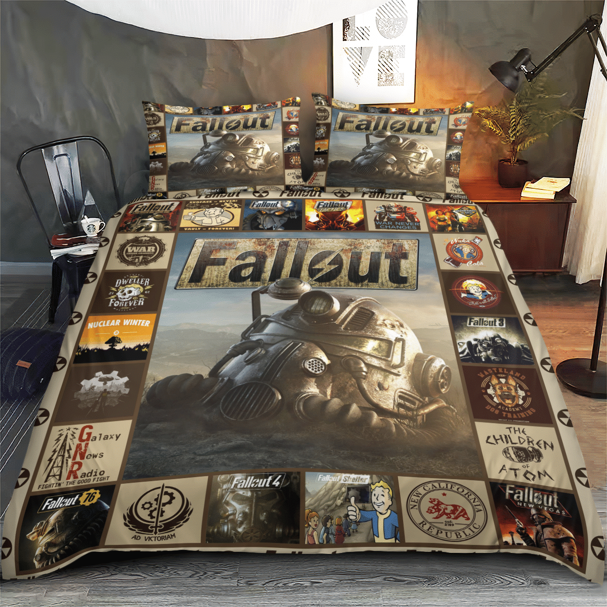 Fallout Fleece Blanket