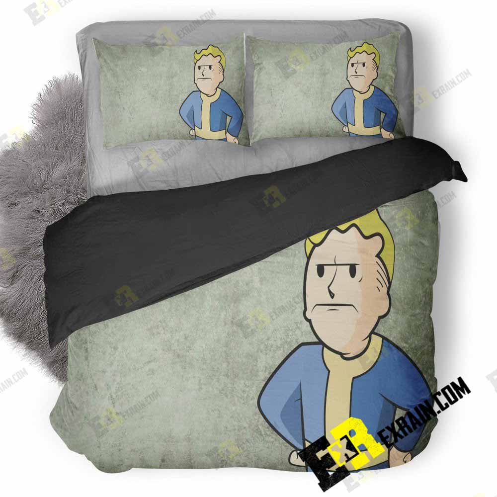 Fallout Hd 3D Customized Duvet Cover Bedding Set