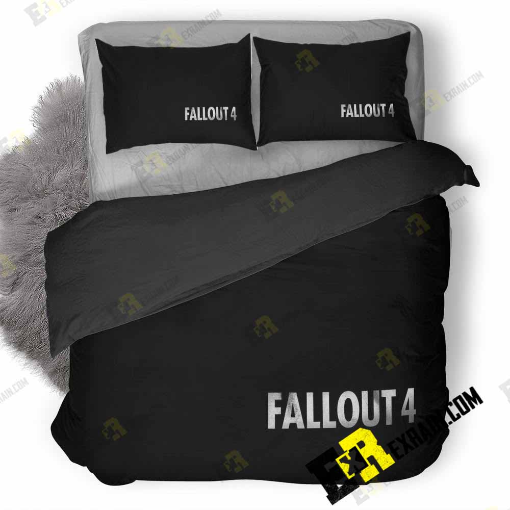 Fallout Logo Qhd 3D Customized Duvet Cover Bedding Set