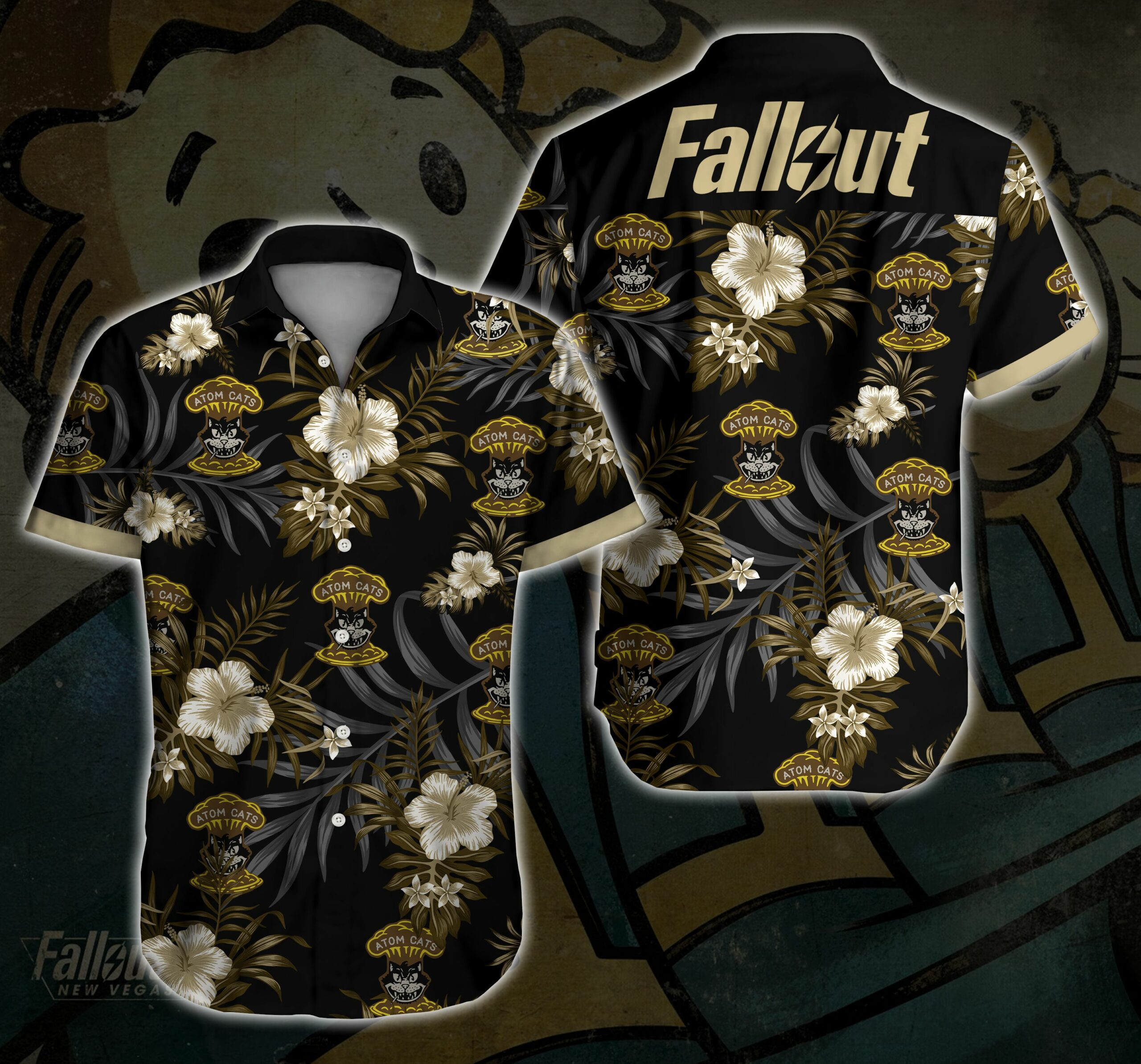 Fallout Orchestra Hawaii Shirt 3D