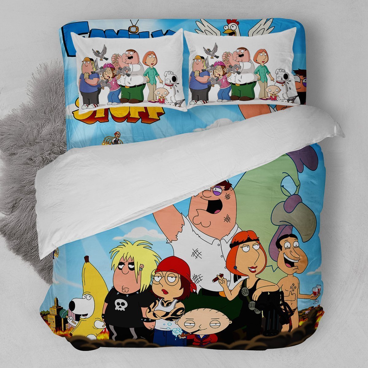 Family Guy Duvet Cover Bedding Set