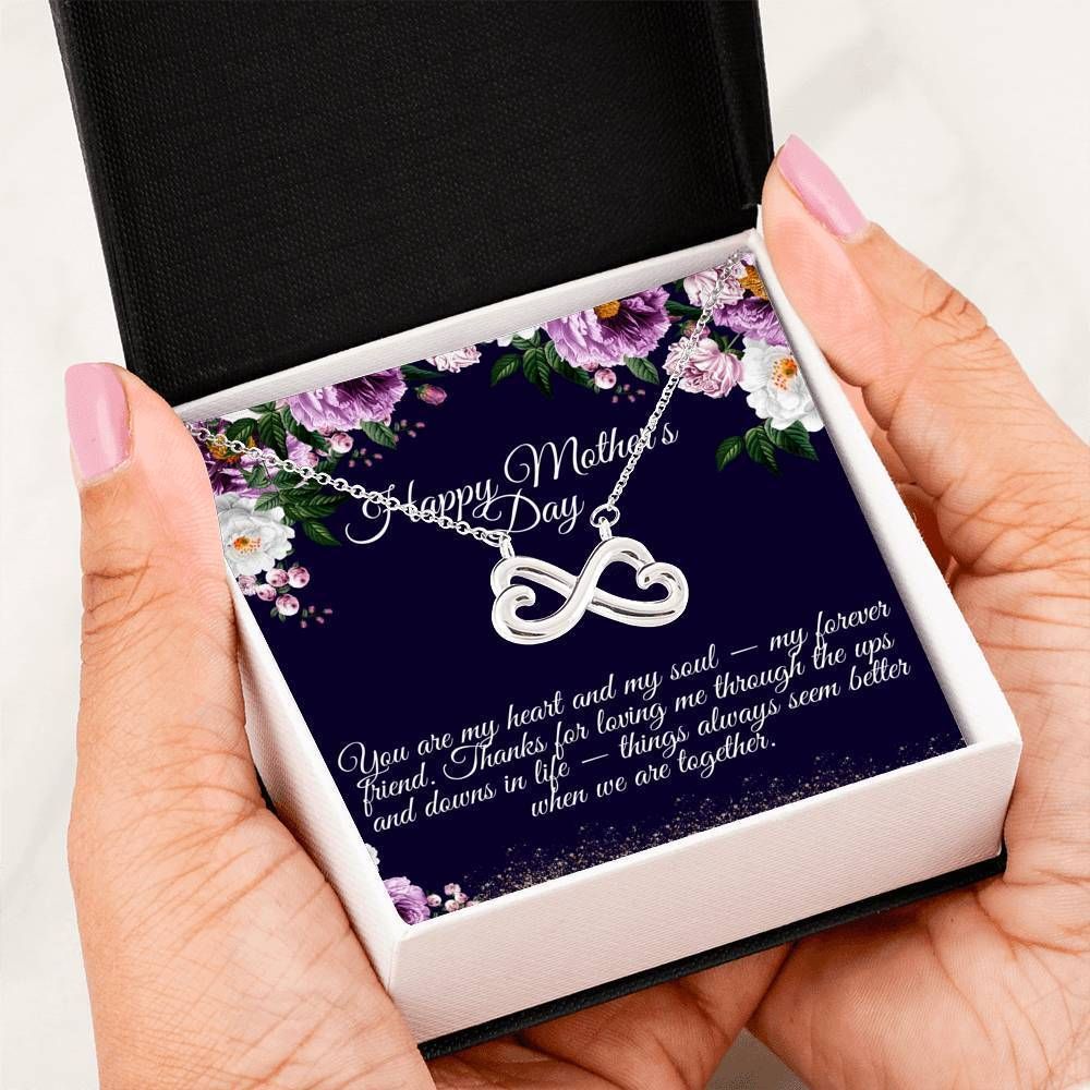 Family You’re My Heart And My Soul Forever Love Necklace For Mother