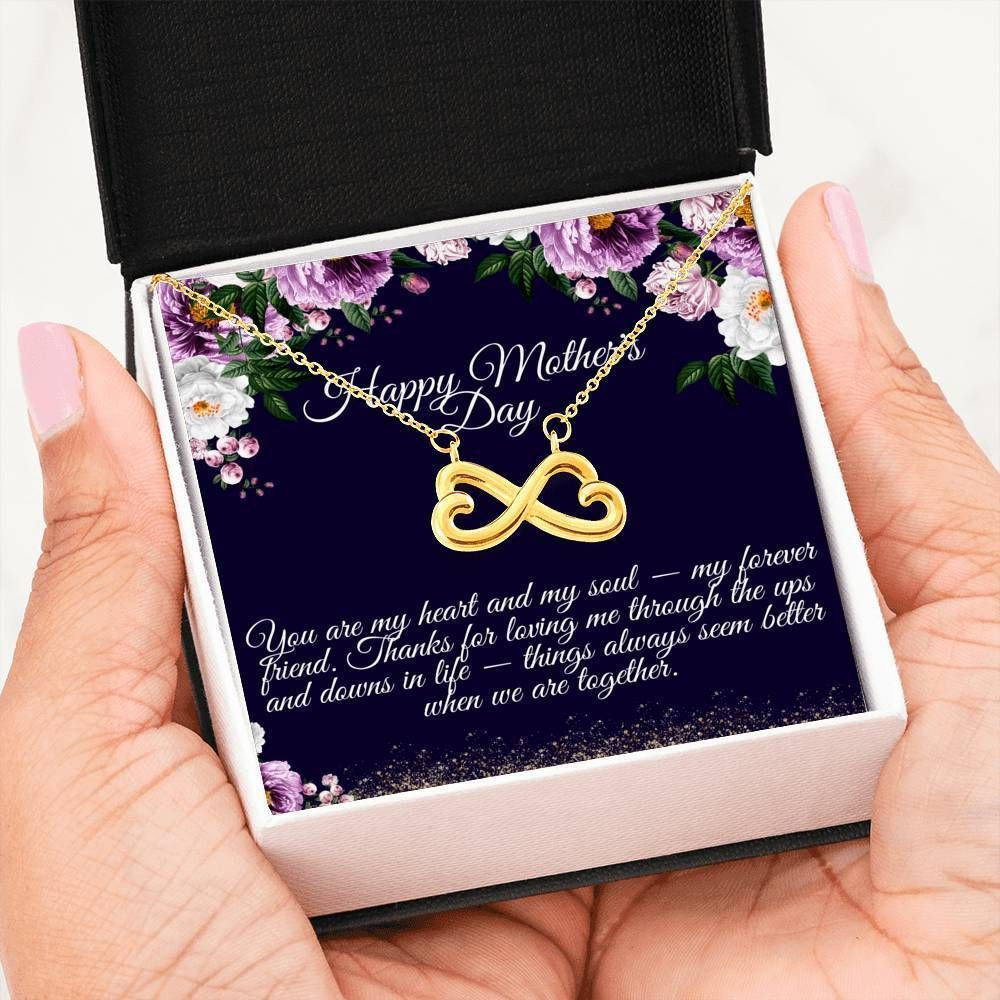 Family You’re My Heart And My Soul Forever Love Necklace For Mother