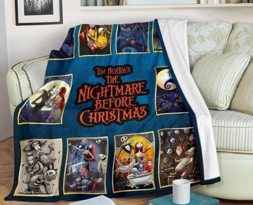 Fan The Nightmare Before Christmas Fleece Blanket