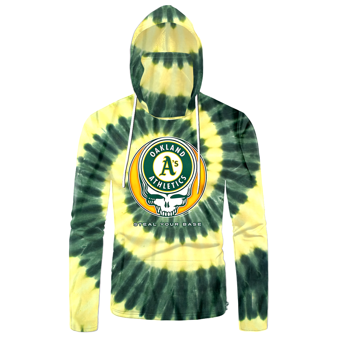 Fan Wear – Oakland Athletics Hoodie Mask 3D Full Printing