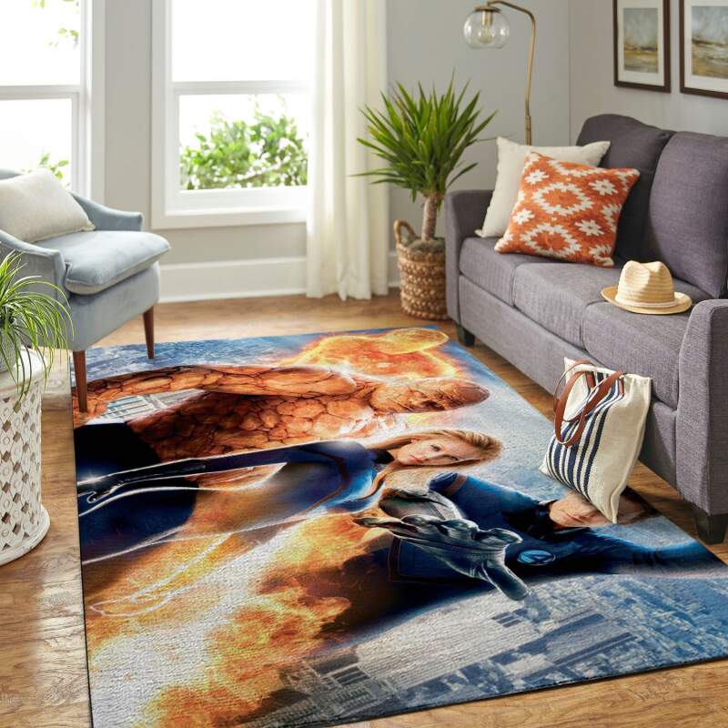 Fantastic4 Living Room Area Rectangle Rug