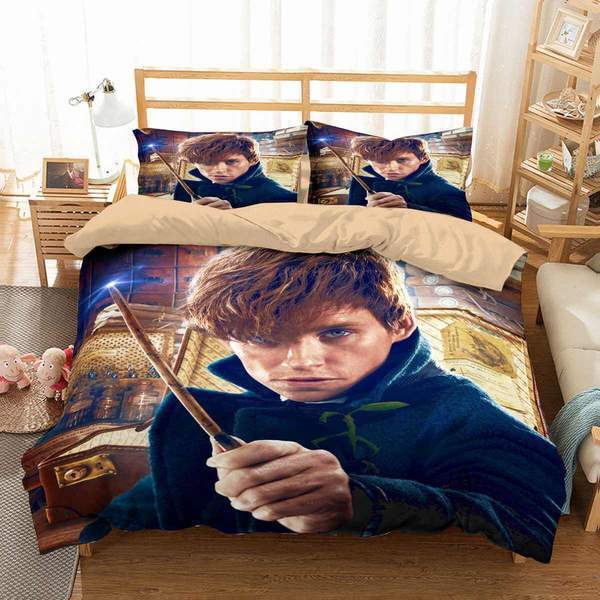 Fantastic Beasts 3D Customized Duvet Cover Bedding Set