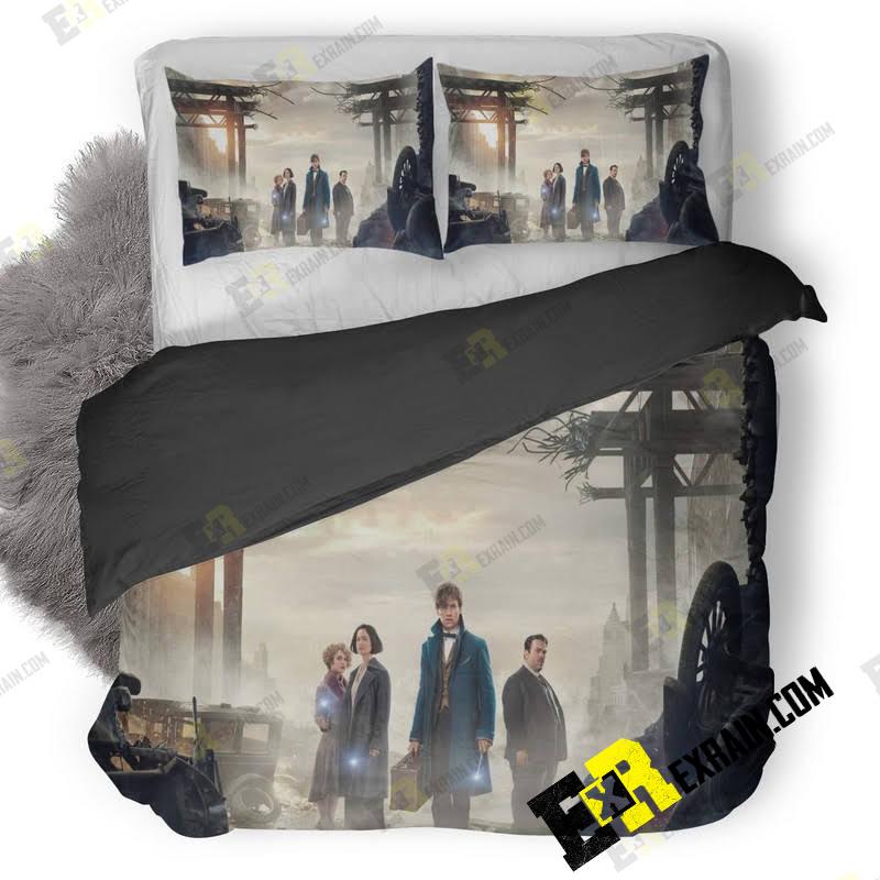 Fantastic Beasts And Where To Find Them 3D Customized Duvet Cover Bedding Set