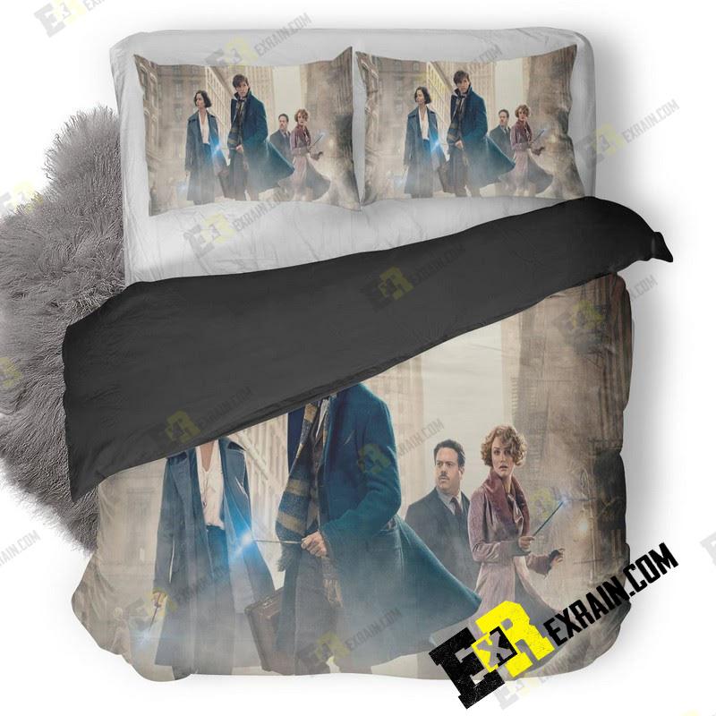 Fantastic Beasts And Where To Find Them Movie 3D Customized Duvet Cover Bedding Set