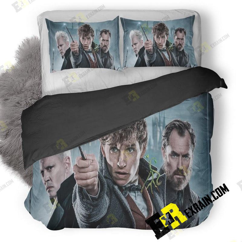 Fantastic Beasts The Crimes Of Grindelwald Movie New Poster T7 3D Customized Duvet Cover Bedding Set