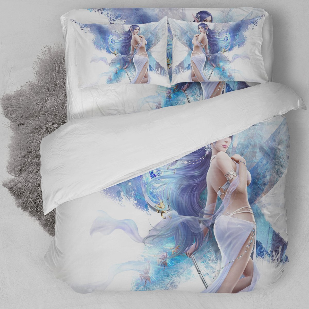 Fantasy Anime Duvet Cover Bedding Set