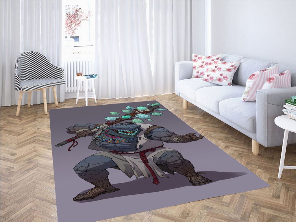 Fantasy Art Living Room Modern Carpet Rectangle Rug