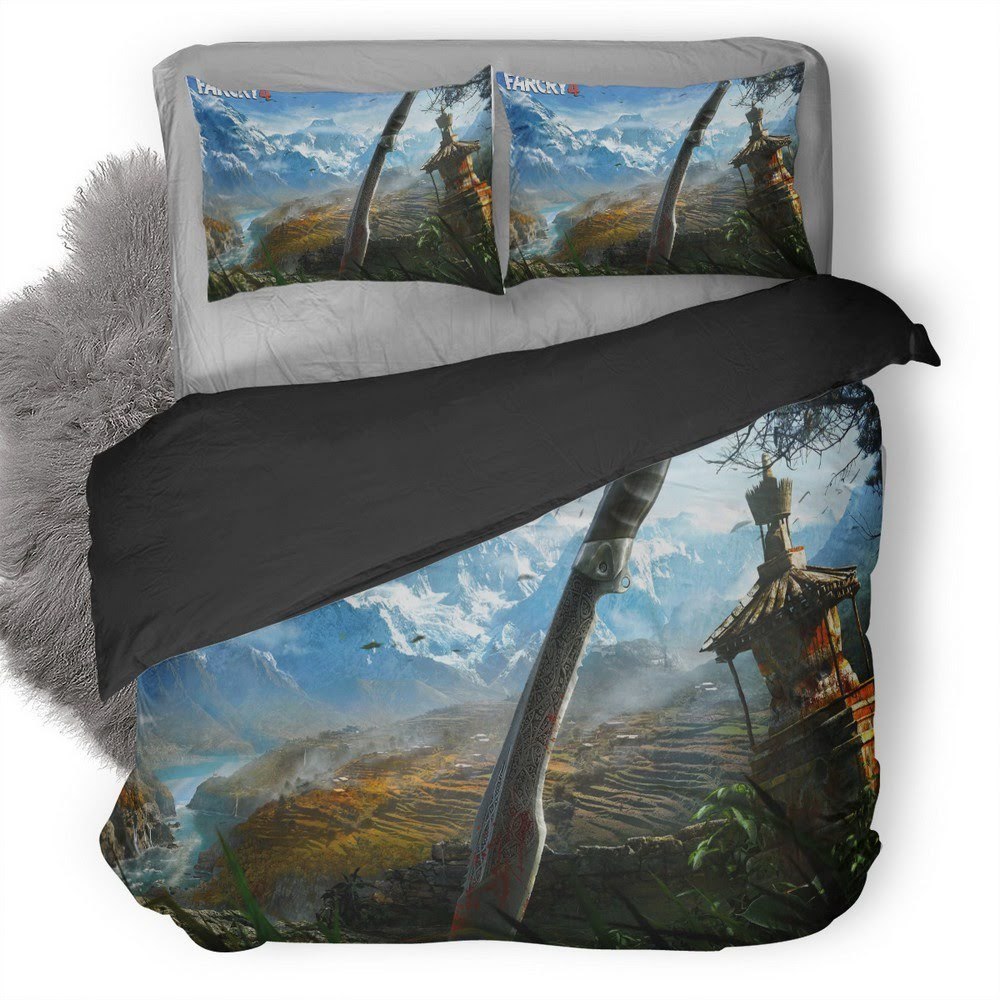 Far Cry 12 3D Customized Duvet Cover Bedding Set