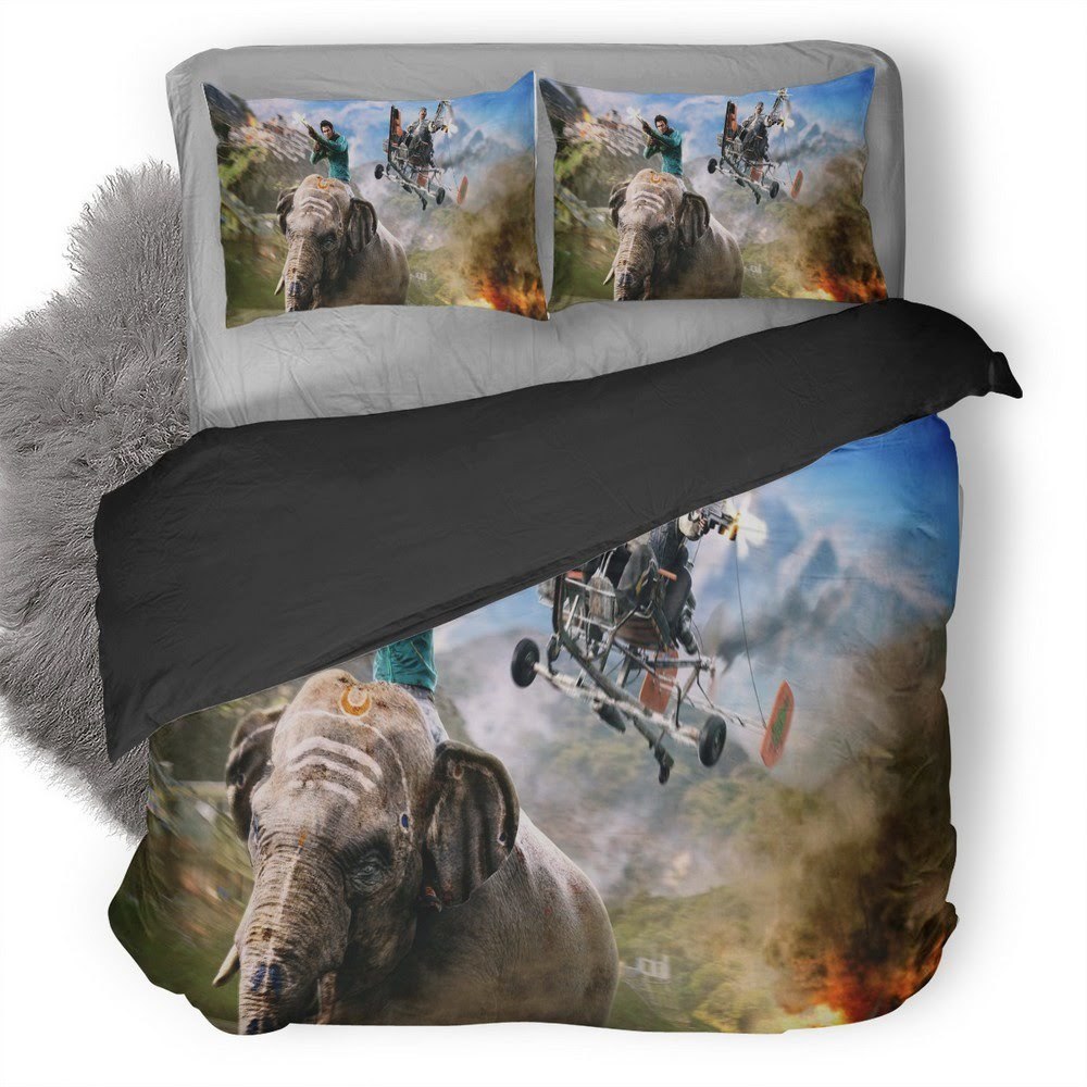 Far Cry 13 3D Customized Duvet Cover Bedding Set