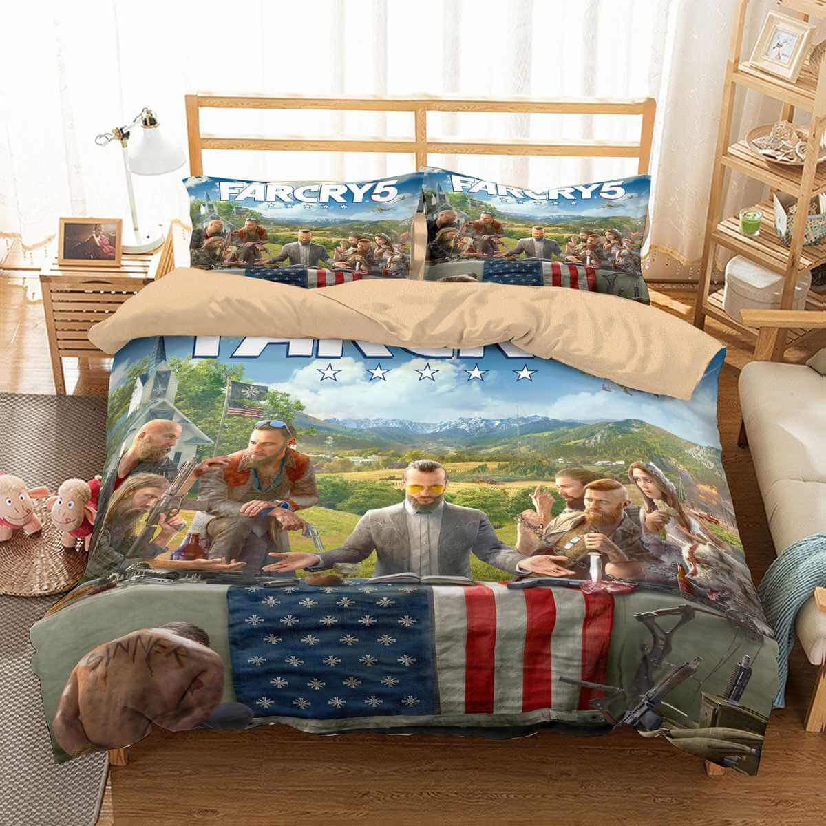Far Cry 3D Customized Duvet Cover Bedding Set
