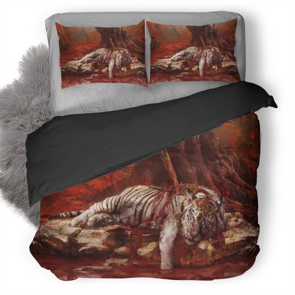 Far Cry Dead Tiger 3D Customized Duvet Cover Bedding Set