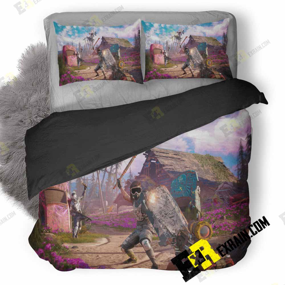 Far Cry New Dawn Fh 3D Customized Duvet Cover Bedding Set
