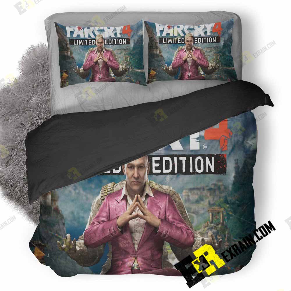Far Cry Pc Game 3D Customized Duvet Cover Bedding Set