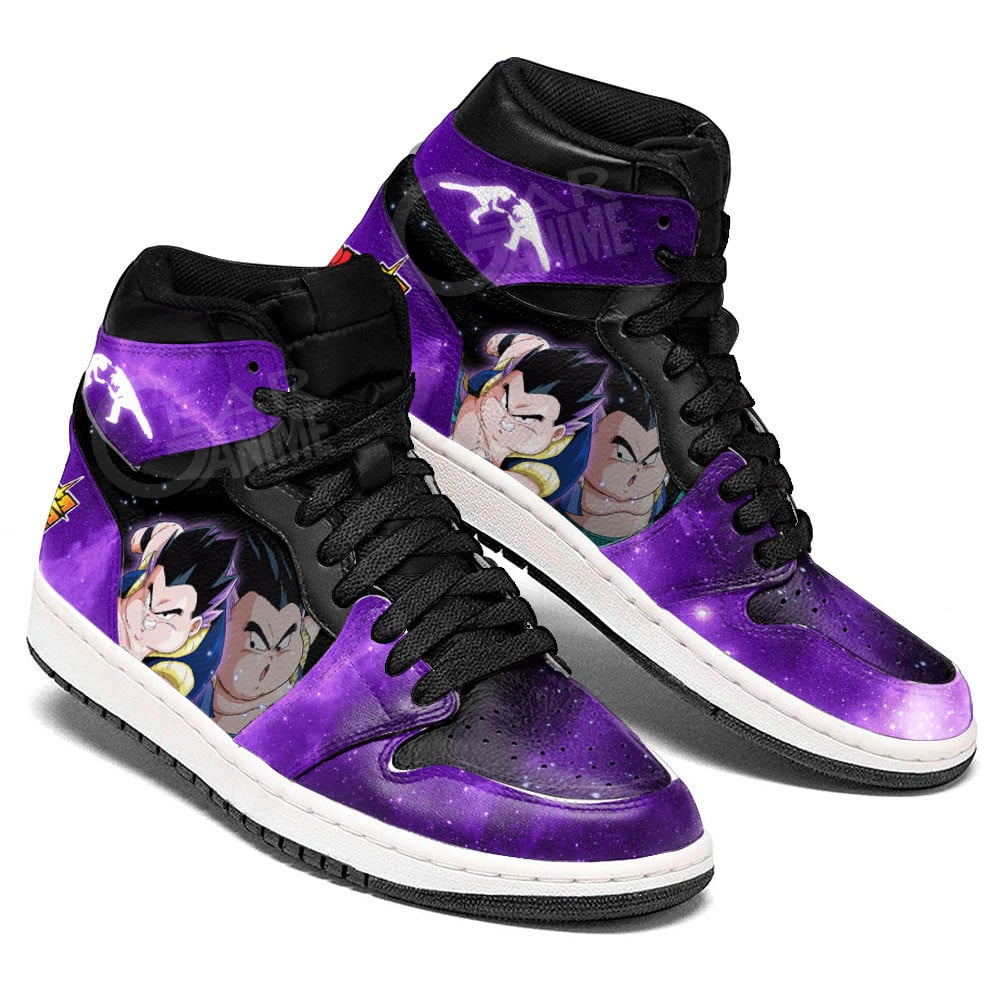 Fat Gotenks JD1s Sneakers Dragon Ball Super Anime Shoes, Air Jordan Hightop