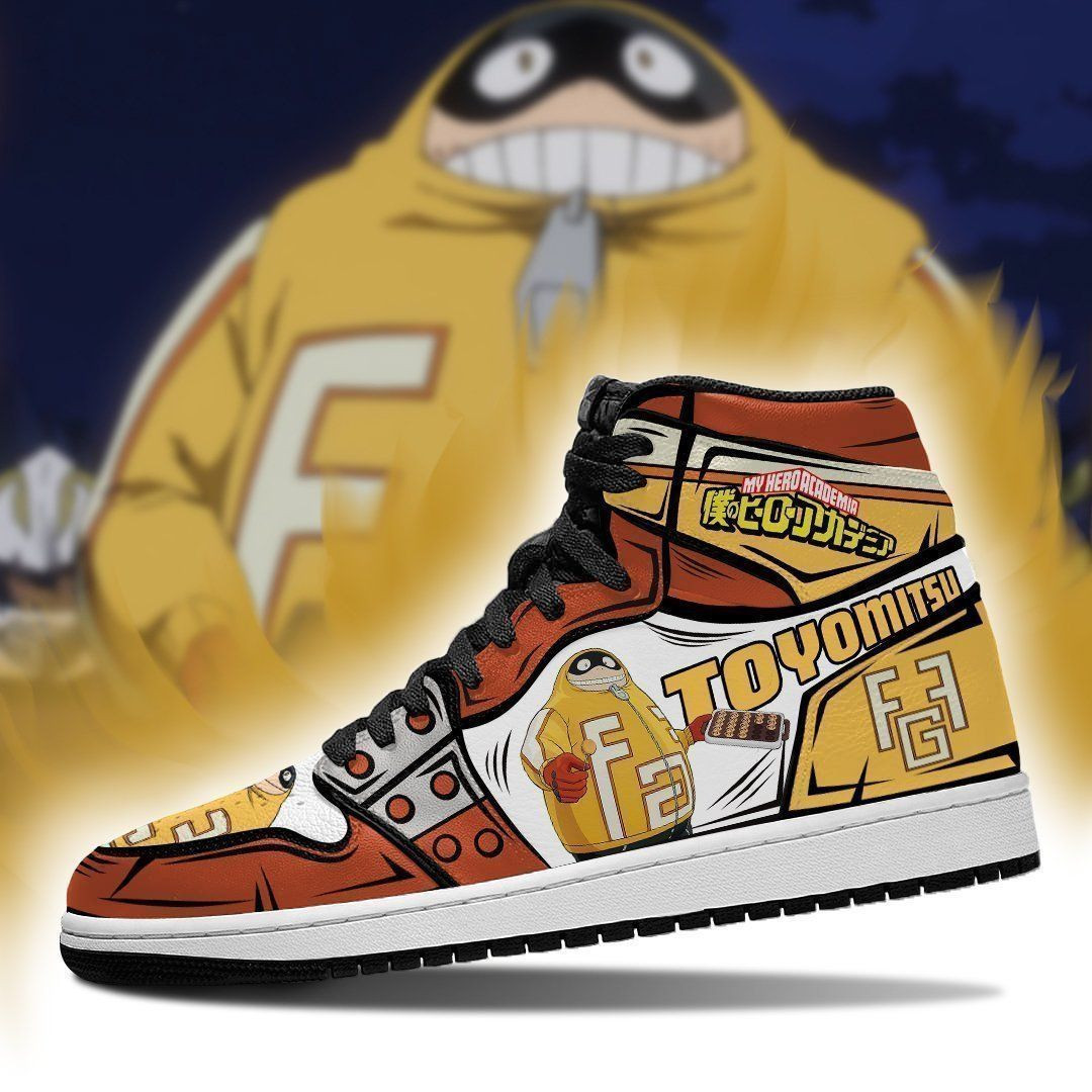Fatgum My Hero Academia anime High Top Air Jordan Sneaker, Air Jordan Hightop