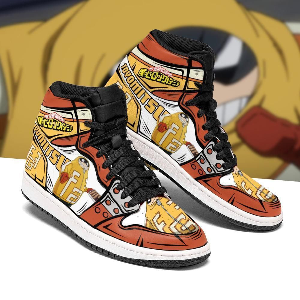 Fatgum My Hero Academia anime High Top Air Jordan Sneaker, Air Jordan Hightop